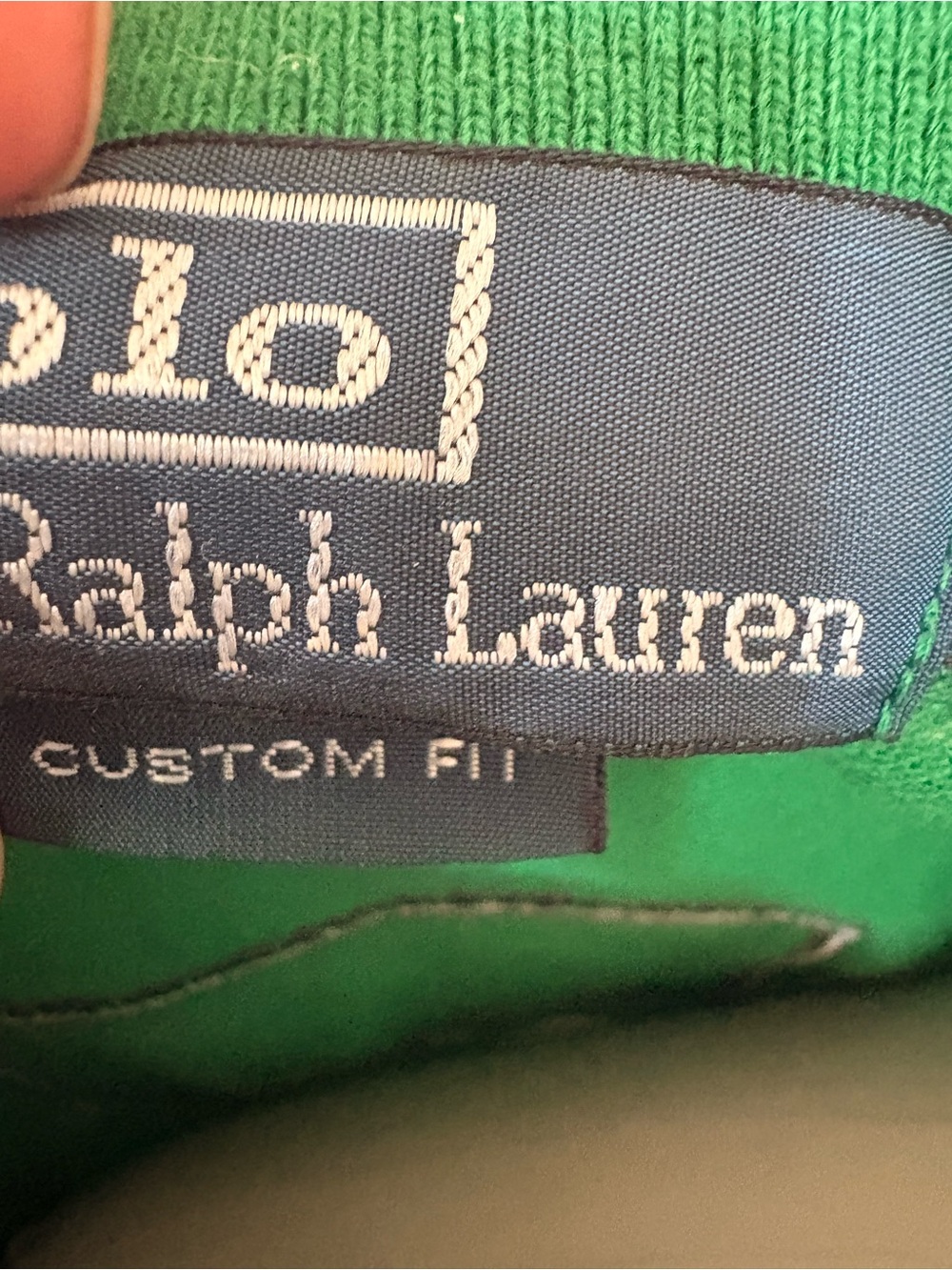 Polo by Ralph Lauren Green Italy Logo Polo Shirt - Picture 9 of 9